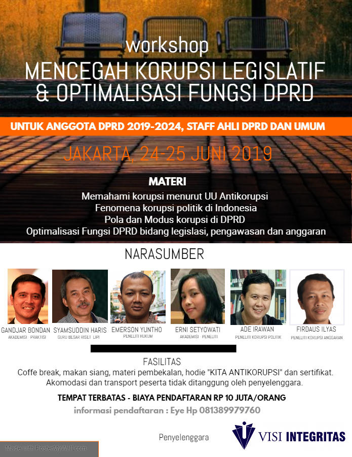 Visi: Workshop Anti-Korupsi untuk DPRD