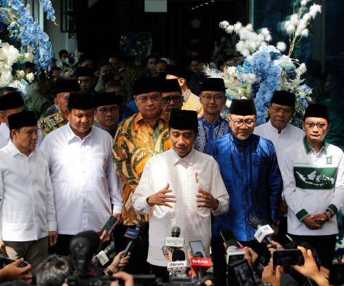 Pertemuan Joko Widodo dengan Pimpinan Partai Politik