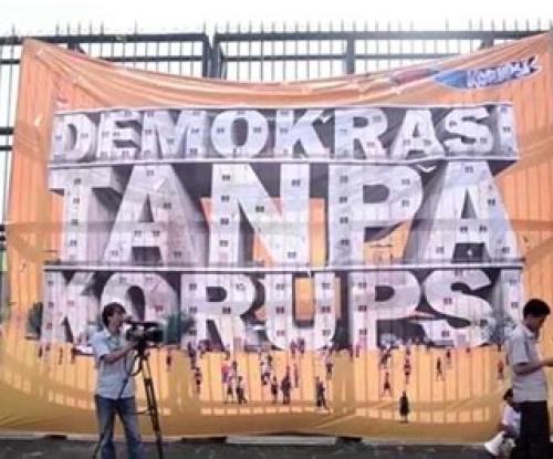 Foto: Demokrasi Tanpa Korupsi (dokumentasi ICW)