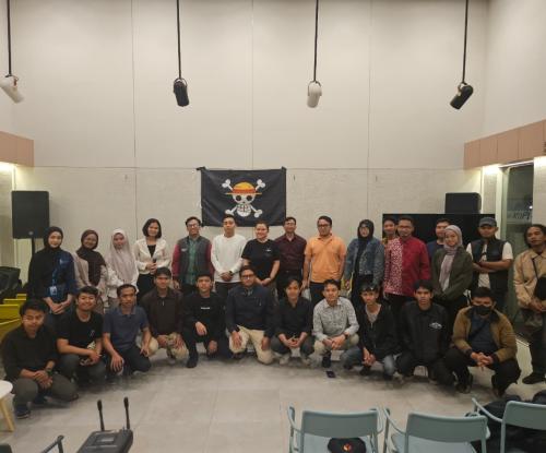 Dokumentasi ICW: Foto Bersama dalam Agenda Talkshow