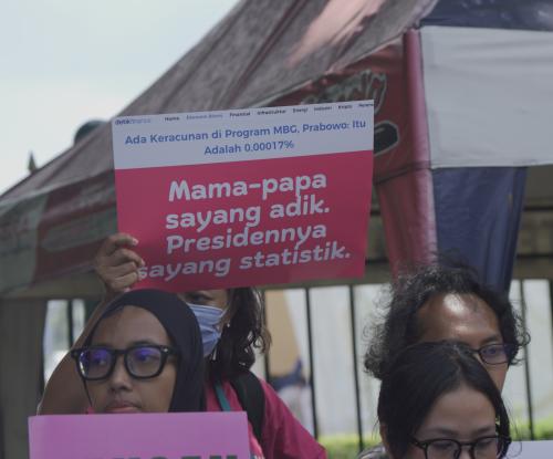 Aksi Tolak MBG Beracun