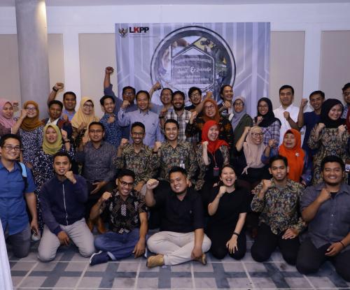 The participants of the Public Procurement Monitoring Training, representatives from local CSOs and journalists. Photo: NPPA, 2019