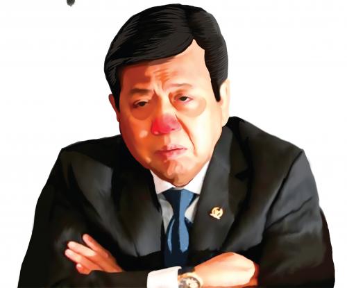 Ilustrasi Setya Novanto