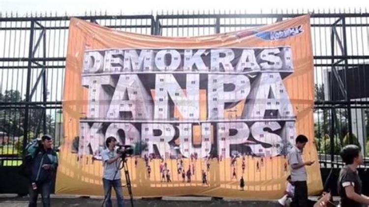 Foto: Demokrasi Tanpa Korupsi (dokumentasi ICW)