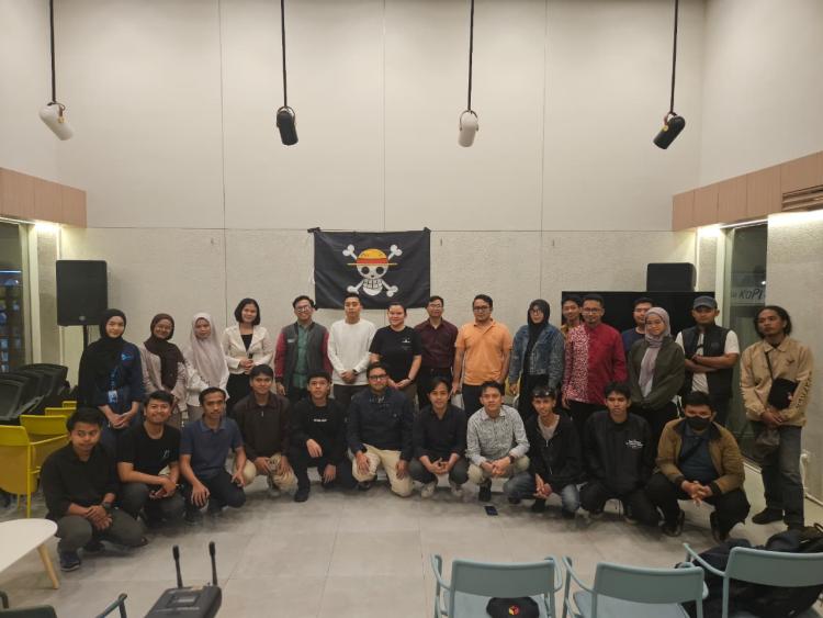 Dokumentasi ICW: Foto Bersama dalam Agenda Talkshow