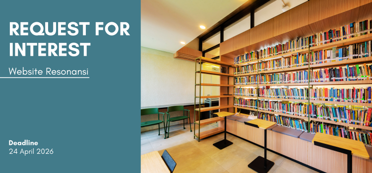 Salah satu sudut ruang Resonansi 