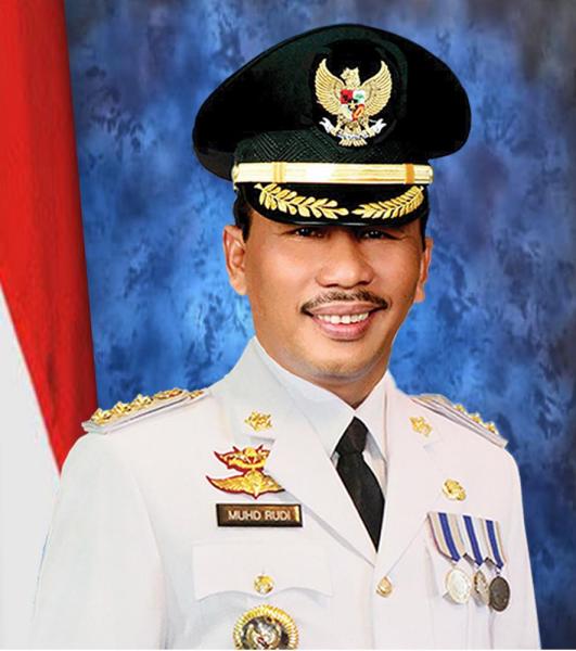 ● Kerabat/Keluarga Marlin Agustina, istri dari Muhammad Rudi, adalah calon Wakil Gubernur Provinsi Kepulauan Riau pada Pilkada 2020. Sebelum mencalonkan diri menjadi Wakil Gubernur, Marlina telah menduduki jabatan Ketua Dewan Dekranasda dan organisasi masyarakat Keluarga Besar Masyarakat Kabupaten Karimun Batam, Barisan Keamanan Daerah (Kerabat-Barkad) per Maret 2019 lalu. ● Sikap/Pernyataan/Masalah Kebijakan/Keterlibatan pada Suatu Kasus Pada 28 Juli 2019, Muhammad Rudi dipanggil oleh KPK untuk dimintai k