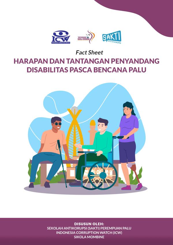 Cover Factsheet Harapan dan Tantangan Disabilitas Bencana Palu