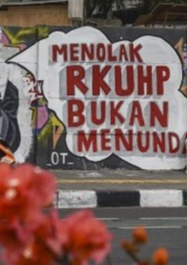 Tolak RKUHP (foto: BBC/Antara)