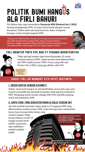 Politik Bumi Hangus Pimpinan KPK