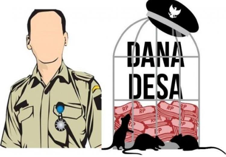 Ilustrasi Korupsi Dana Desa