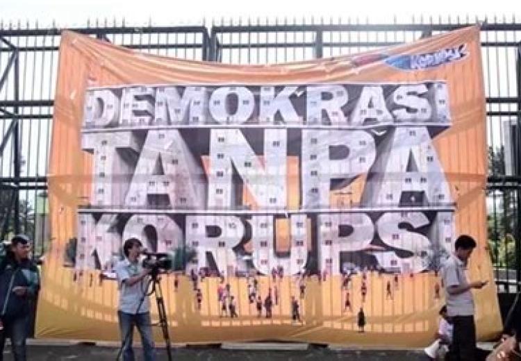 Foto: Demokrasi Tanpa Korupsi (dokumentasi ICW)