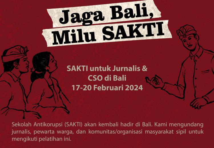 SAKTI Jurnalis dan CSO di BALI